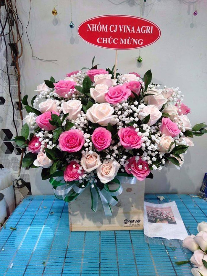 Điện hoa Nét Việt đa dạng các loại hoa, kiểu dáng hoa khai trương